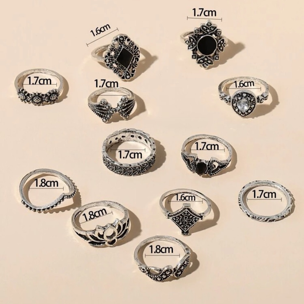 MULTI ring pack🖤